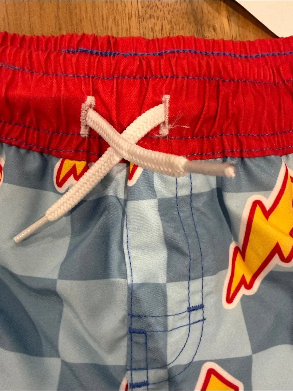 Red Lightning McQueen Rash Guard Set for Kids - Cars